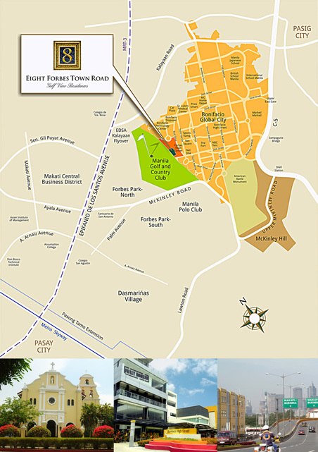 Megaworld Fort Bonifacio Map