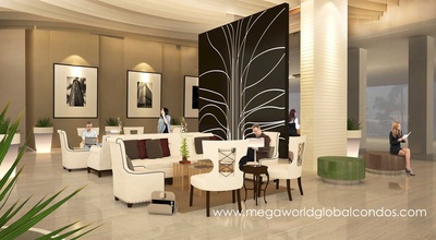 Uptown Ritz Condominium - Grand Lobby and waiting area