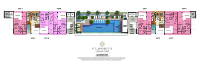 St Moritz Condominium at Mckinley West Fort Bonifacio - 2 bedroom and 3 bedroom suites, 4 bedroom penthouse loft