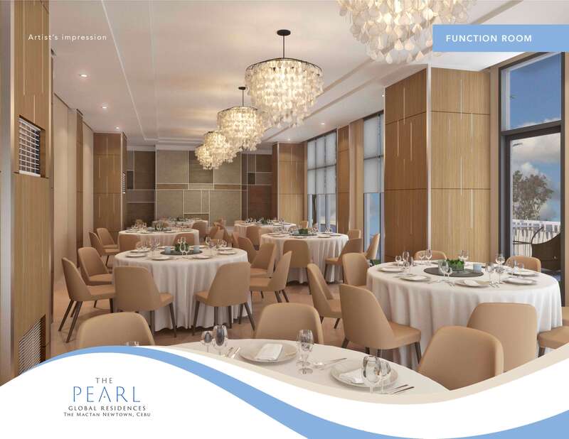 The Pearl Global Residences at Mactan Cebu - function room