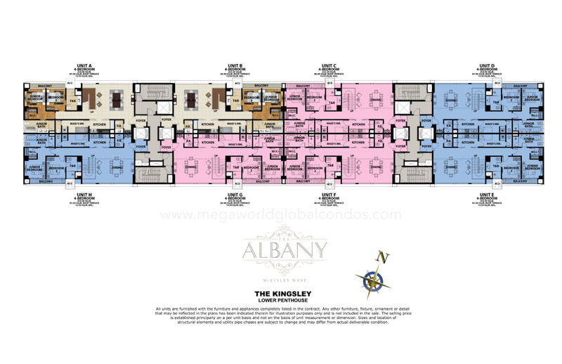 The Albany Mckinley West floor plan