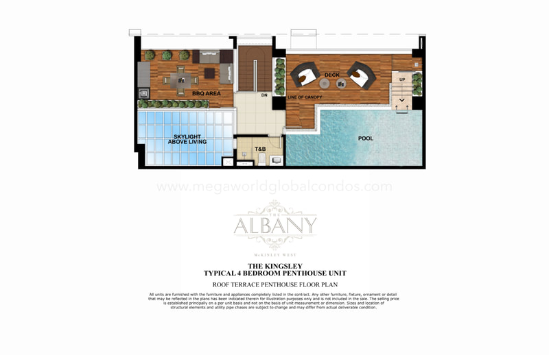 Megaworld albany kingsley condominium 4BR penthouse