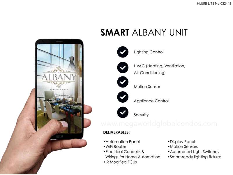 megaworld albany smart home unit